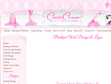 Tablet Screenshot of candycrayon.com